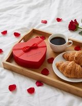 Soap Flower Rose Heart Gift Box