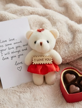 Soap Flower Rose Heart Gift Box