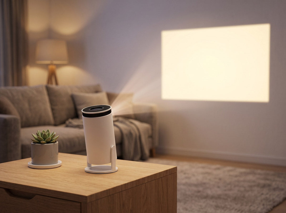 Vidéoprojecteur portable HY300 Pro — Android 14, jusqu'à 130 pouces